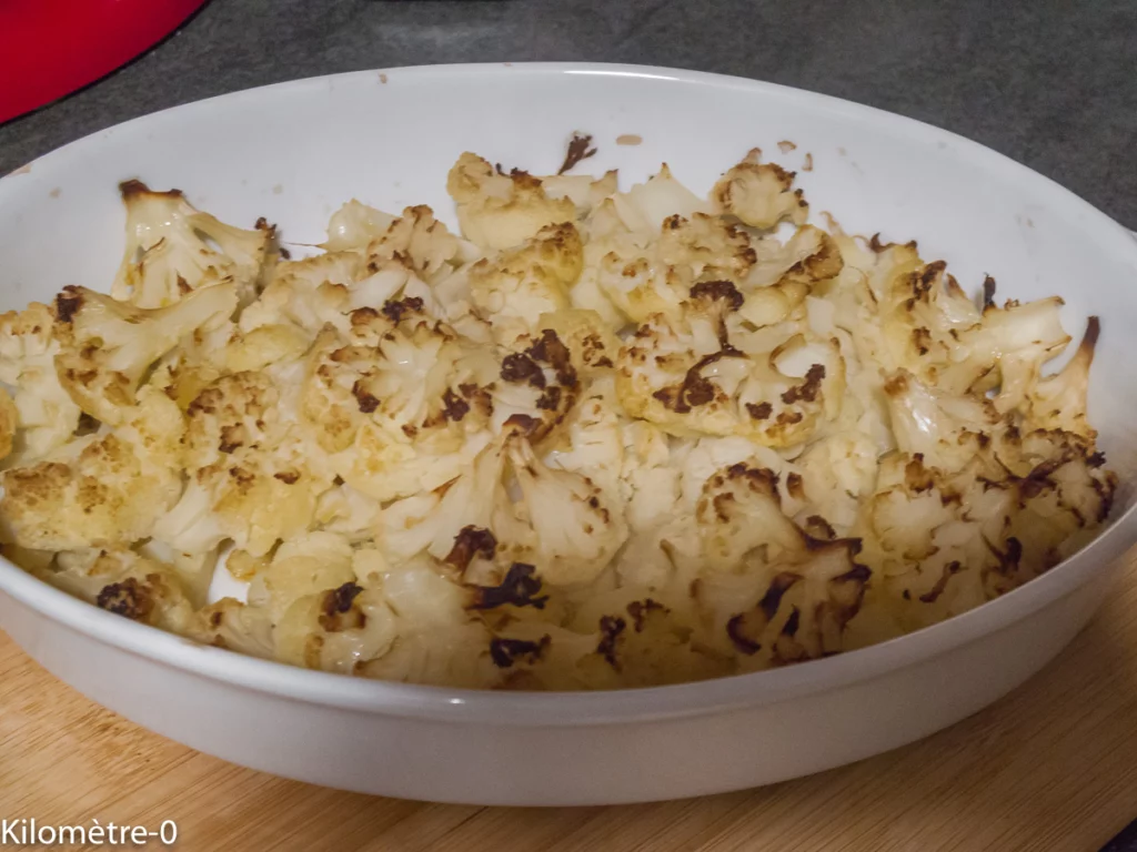 Poêlée de saint jacques au chou fleur et crumble de noix - Étape 8
