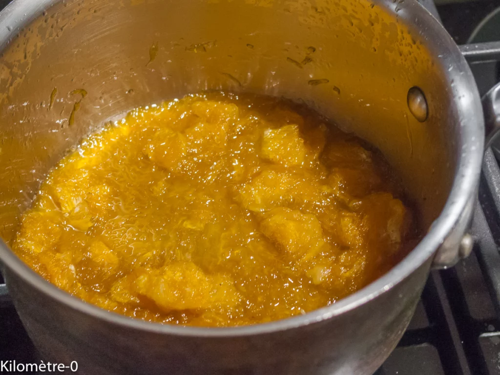 Gâteau renversé aux clémentines - Étape 2