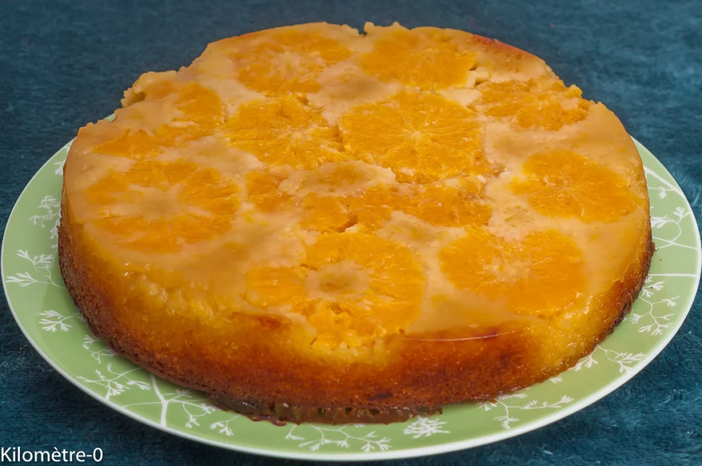 Gâteau renversé aux clémentines - Étape 9