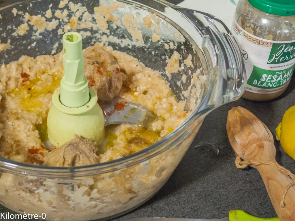 Houmous de lentilles corail aux noix de cajou - Étape 4