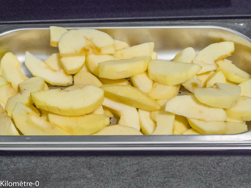 Gratin de choux de Bruxelles aux pommes - Étape 2