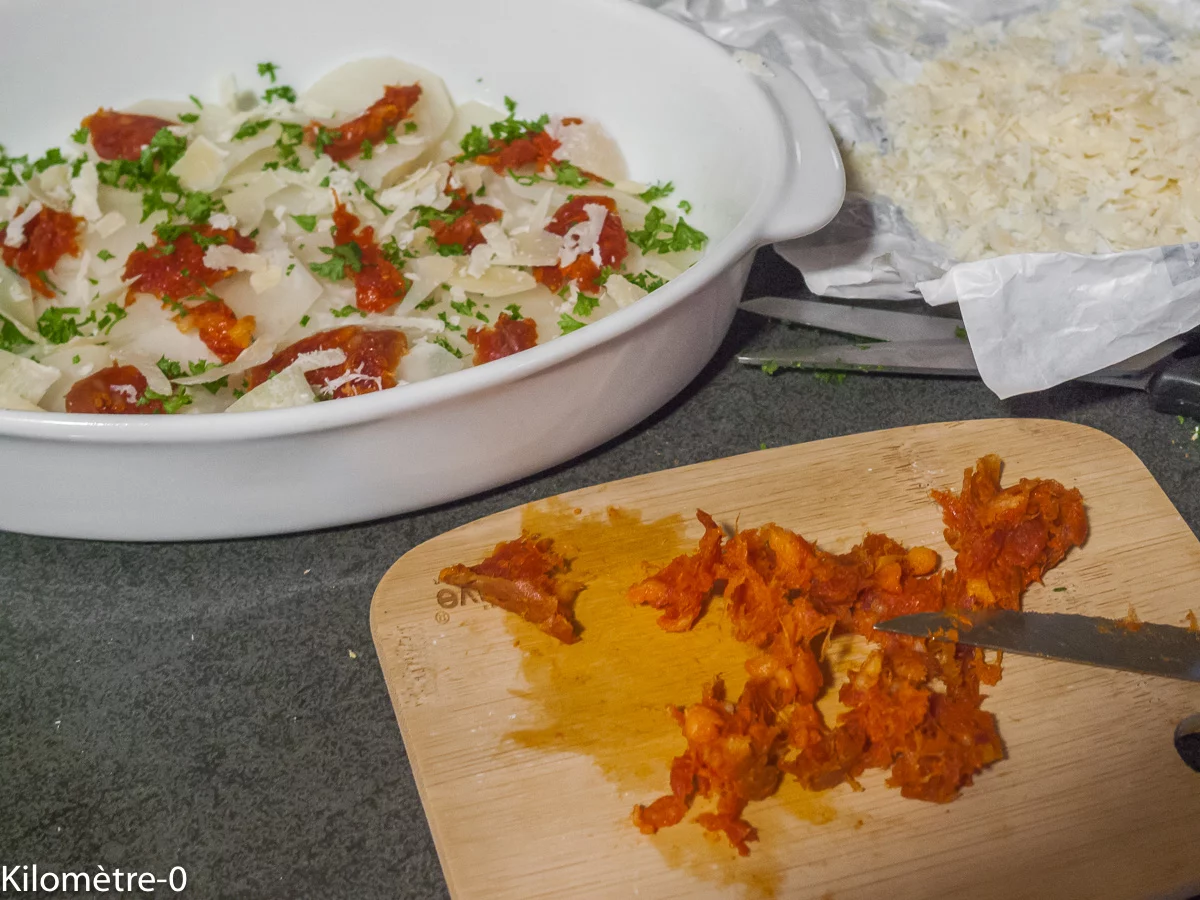 Photo de recette de Kilomètre-0, blog de cuisine réalisée à partir de produits de saison et issus de circuits courts