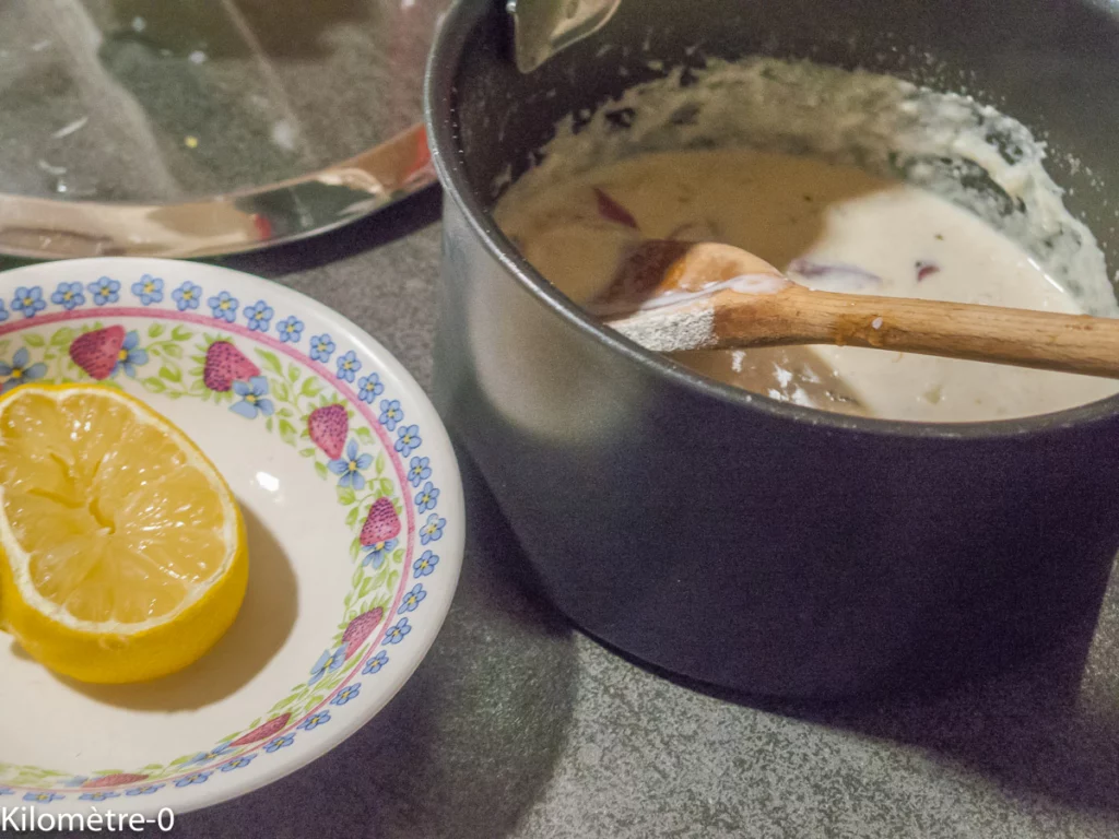 Gratin de choux de Bruxelles aux pommes - Étape 4