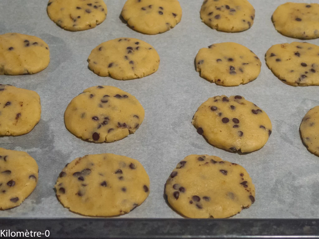 Cookies aux amandes et chocolat - Étape 6