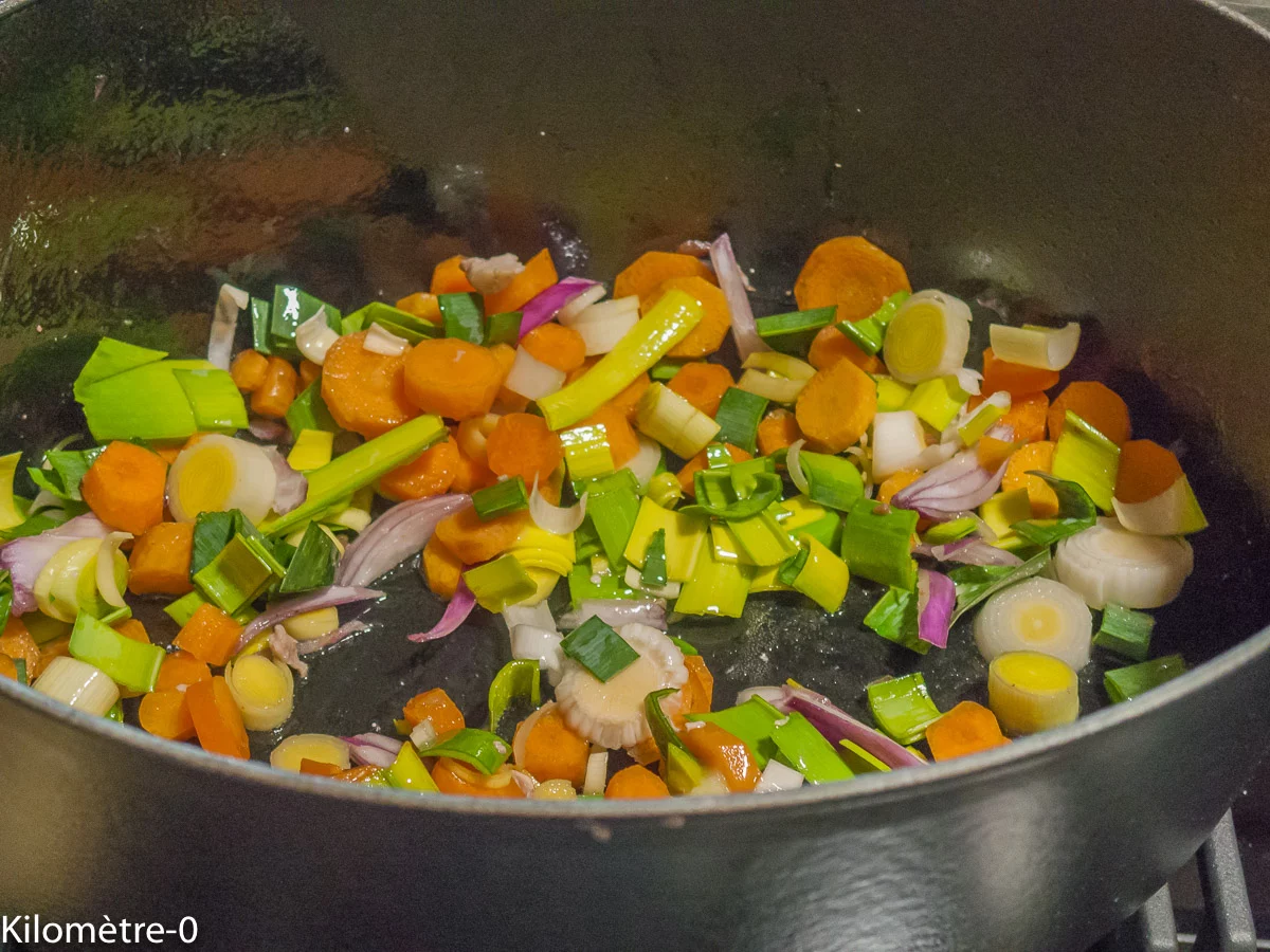 Photo de recette de Kilomètre-0, blog de cuisine réalisée à partir de produits de saison et issus de circuits courts
