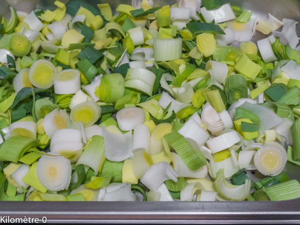 Crêpes aux poireaux - Étape 4