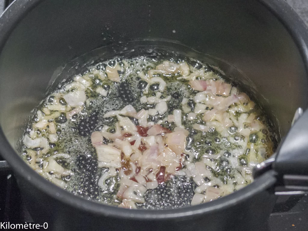 Oeufs en meurette aux lentilles - Étape 3