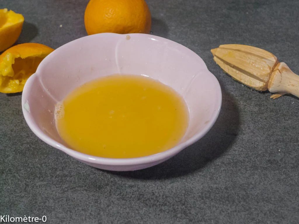 Poireaux à l&rsquo;orange, crumble au parmesan sur lit de yaourt grec de brebis - Étape 2