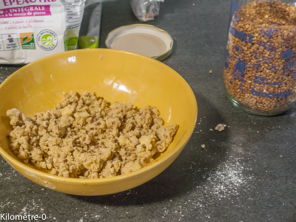 Poireaux à l&rsquo;orange, crumble au parmesan sur lit de yaourt grec de brebis - Étape 7
