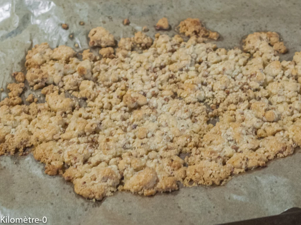 Poireaux à l&rsquo;orange, crumble au parmesan sur lit de yaourt grec de brebis - Étape 8