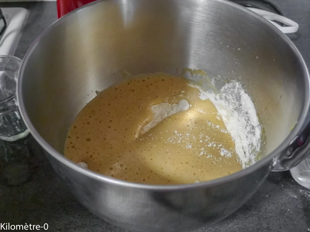 Gâteau aux pommes et aux amandes - Étape 2