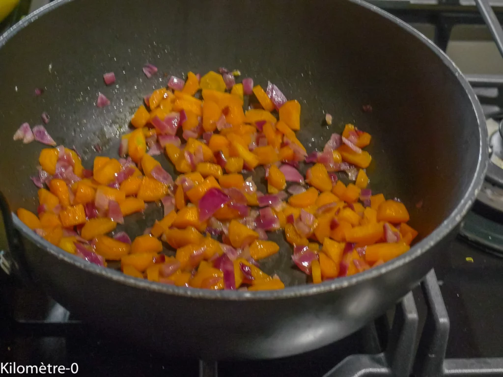 Haricots blancs à la polenta et aux légumes - Étape 2