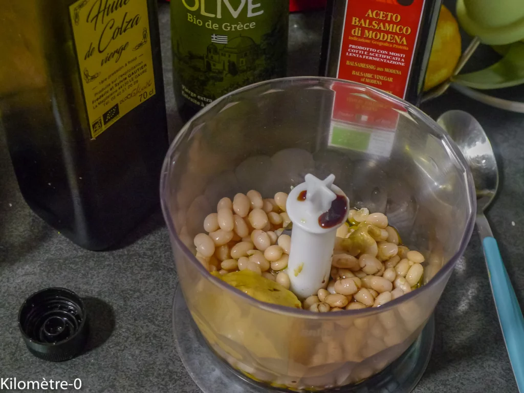 Fayonnaise, mayonnaise aux haricots blancs de Gilles Daveau - Étape 1