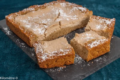 Photo de recette de dessert, gâteaux, crème, crémeux, ricotta, citron, croustillant, facile, agrumes, automne, hiver, carré, Kilomètre-0, blog de cuisine réalisée à partir de produits de saison et issus de circuits courts