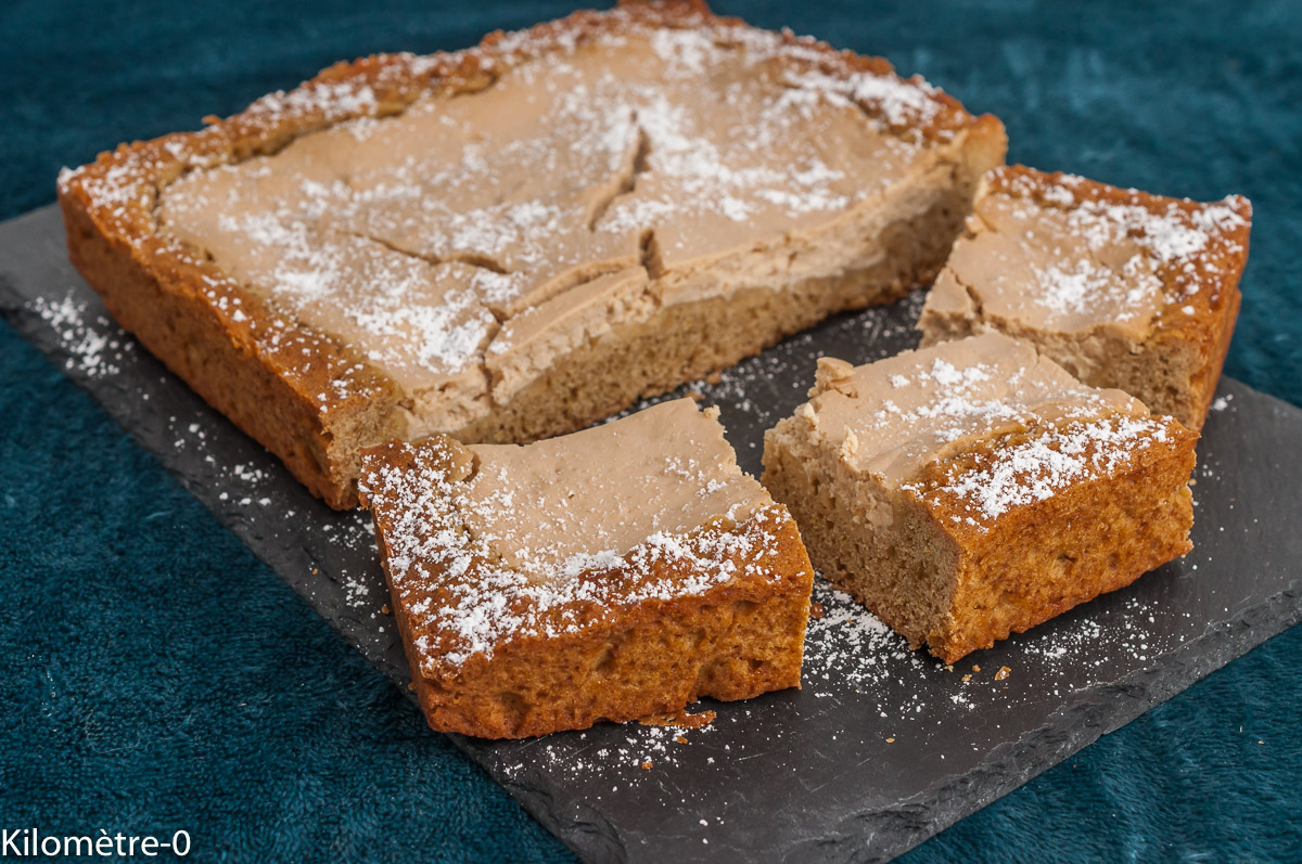 Photo de recette de dessert, gâteaux, crème, crémeux, ricotta, citron, croustillant, facile, agrumes, automne, hiver, carré, Kilomètre-0, blog de cuisine réalisée à partir de produits de saison et issus de circuits courts