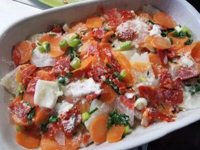 Photo de recette de Kilomètre-0, blog de cuisine réalisée à partir de produits de saison et issus de circuits courts