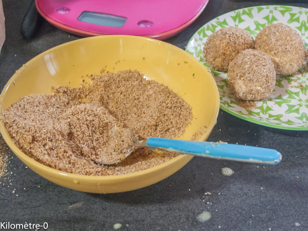 Crème de chou fleur et oeufs panés aux noisettes - Étape 5