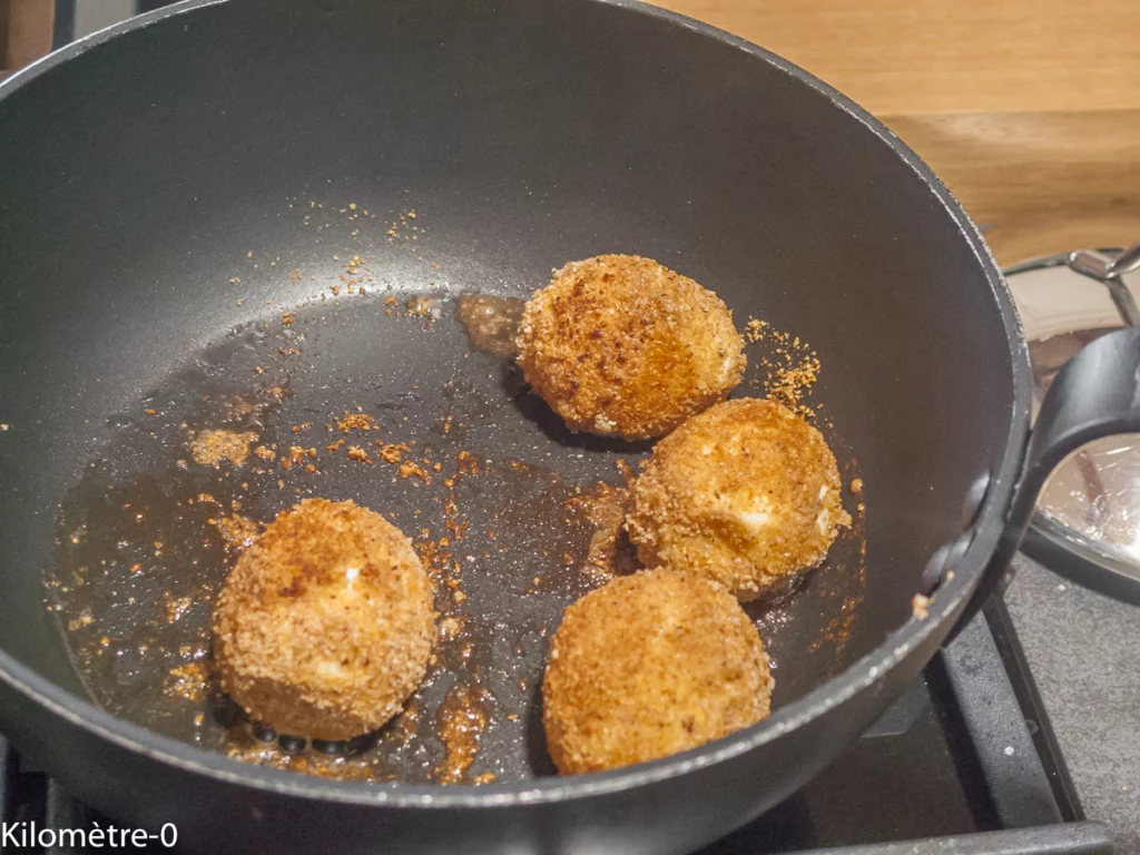 Crème de chou fleur et oeufs panés aux noisettes - Étape 6