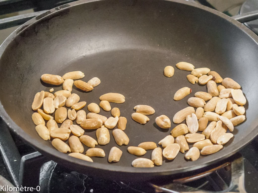 Poireaux rôtis, sauce cacahuète - Étape 5