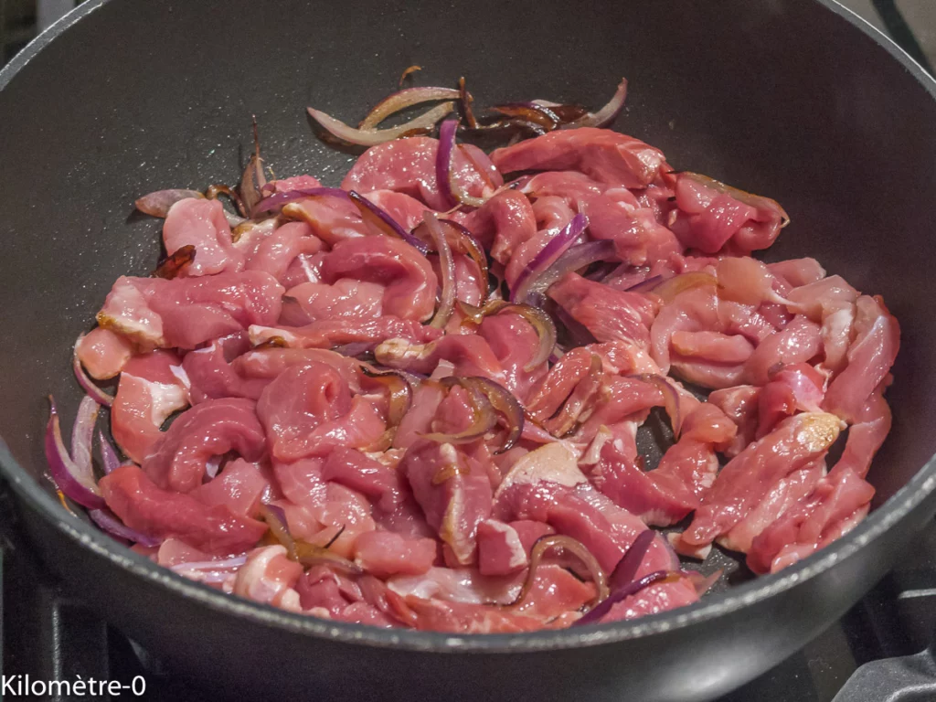 Nasi goreng - Étape 2