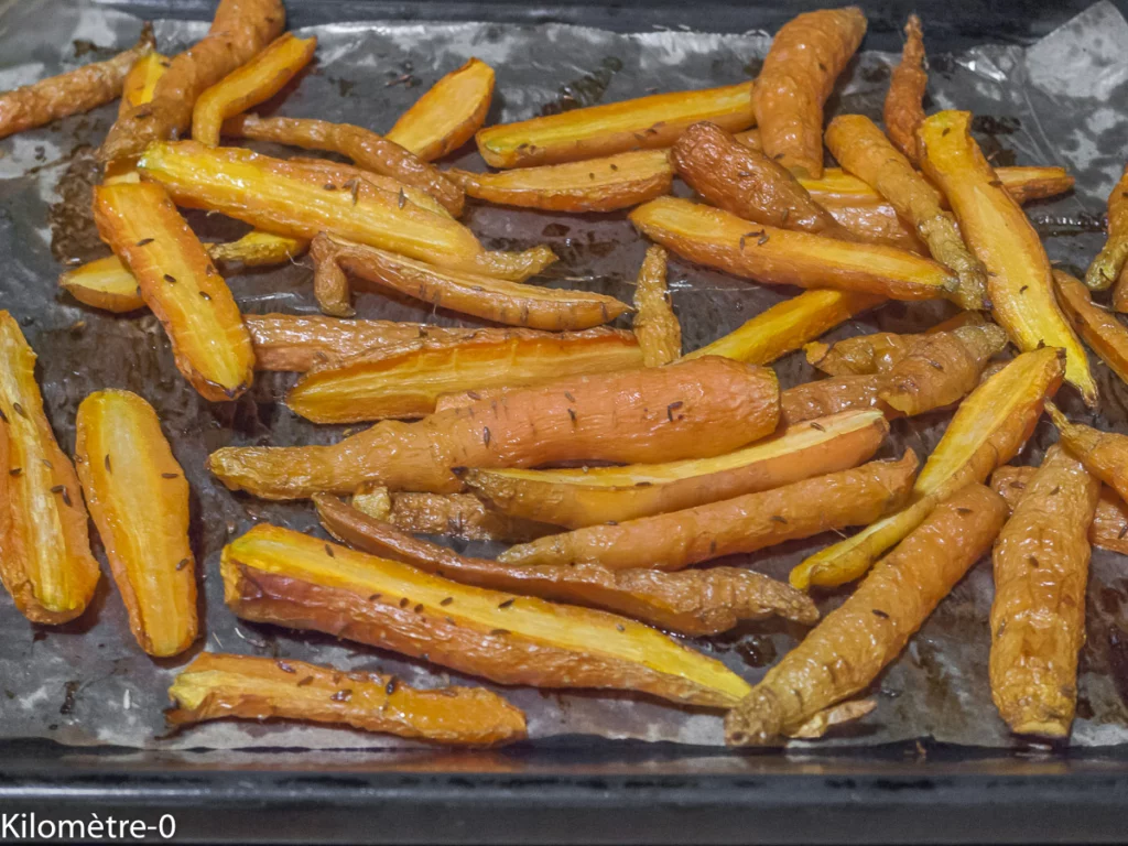 Filet mignon à la bière et à la moutarde, purée de pommes de terre, carottes nouvelles au cumin - Étape 5