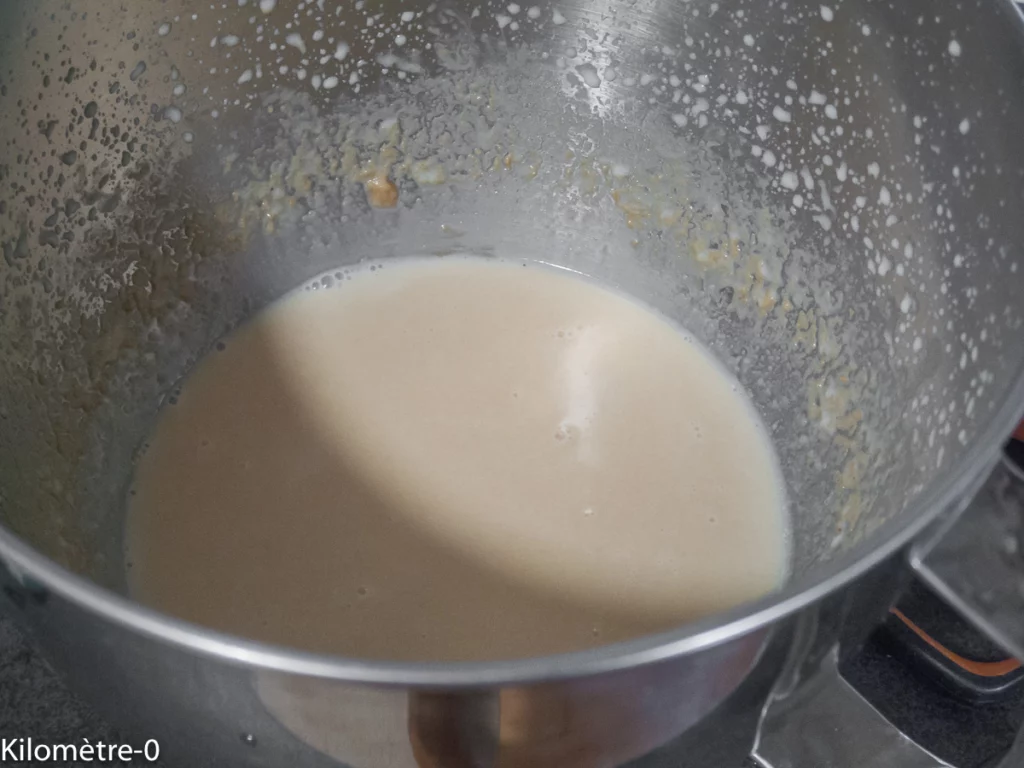 Pain au beurre de cacahuètes - Étape 1