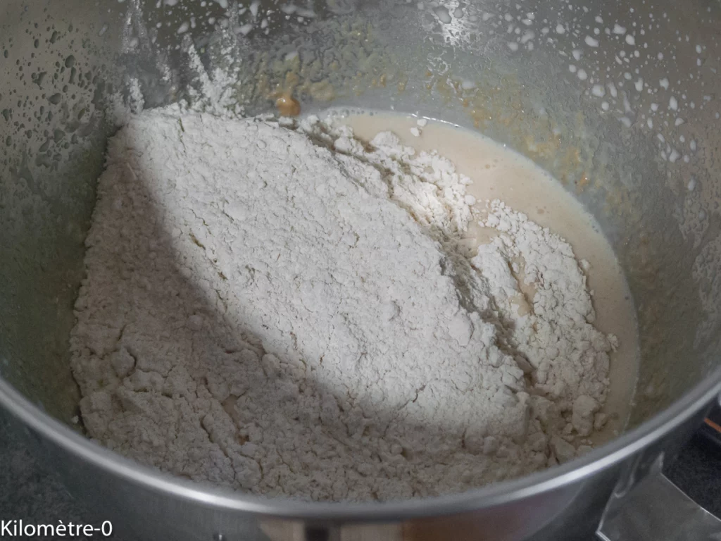 Pain au beurre de cacahuètes - Étape 2