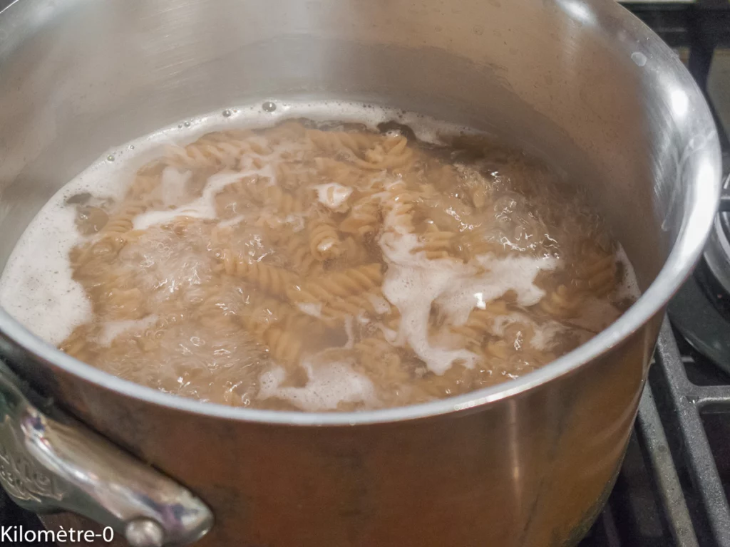 Pâtes aux cèpes et aux gésiers - Étape 2