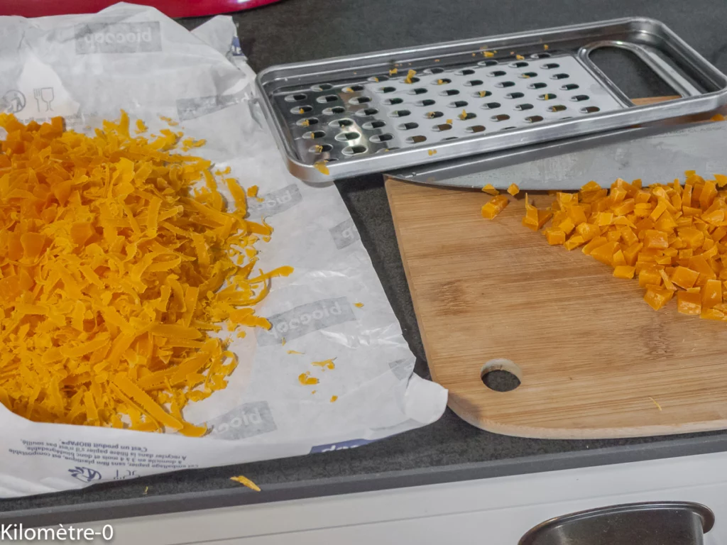 Cake aux orties et à la mimolette - Étape 4