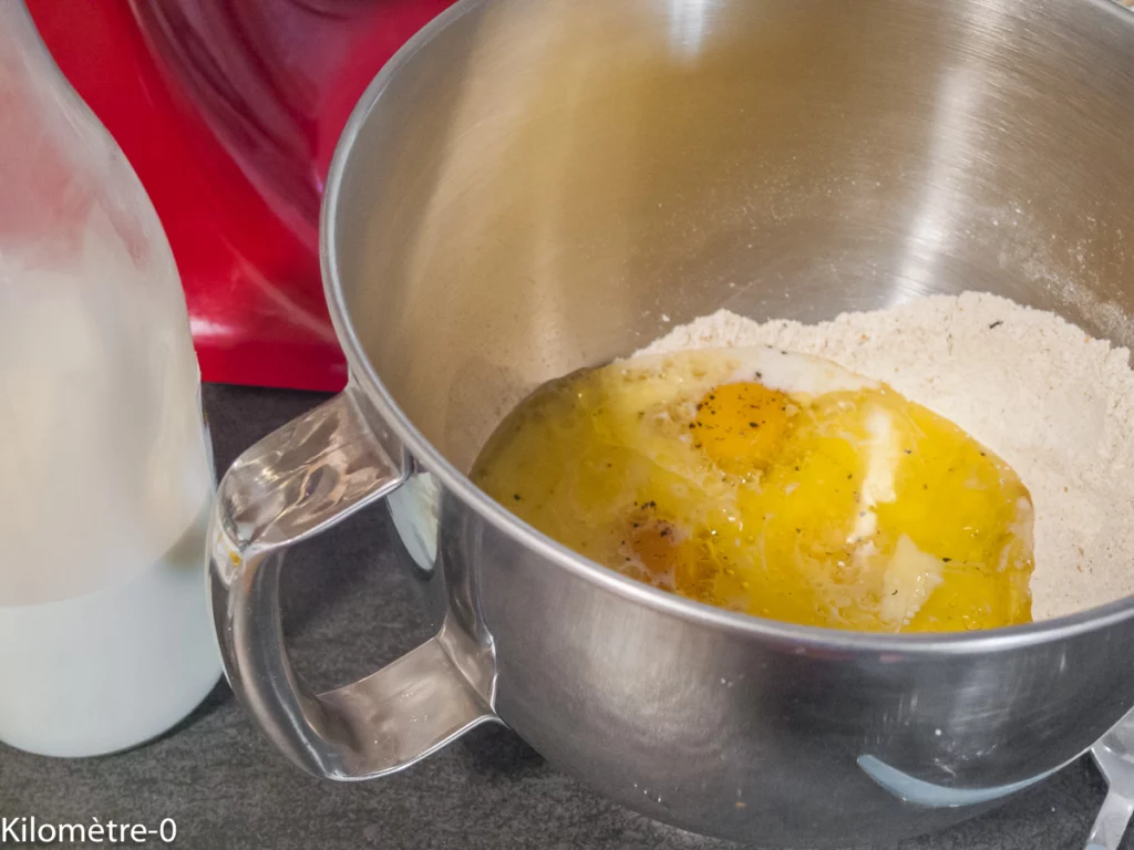 Cake aux orties et à la mimolette - Étape 5