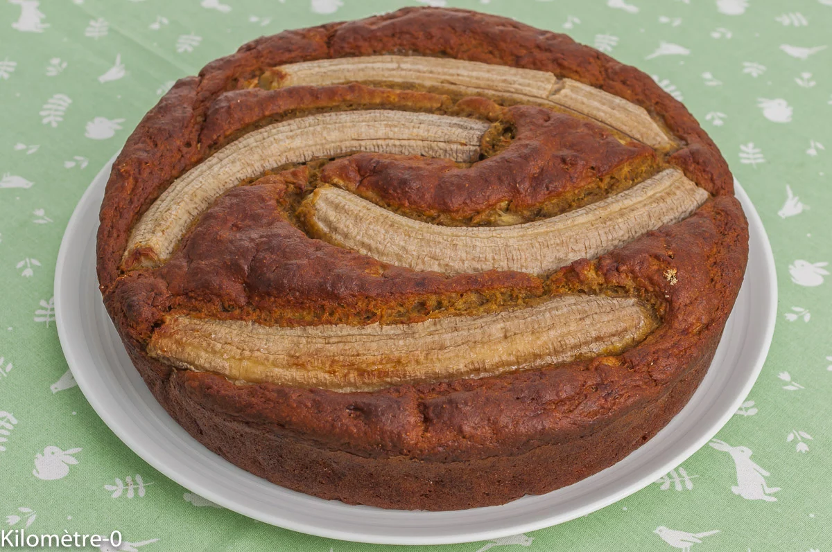 Photo de recette de banana bread , gâteau, cake, farine de lupin, farine de petit épeautre, bananes, fruits, automne, hiver, facile, rapide, bio, helathy, Kilomètre-0, blog de cuisine réalisée à partir de produits de saison et issus de circuits courts