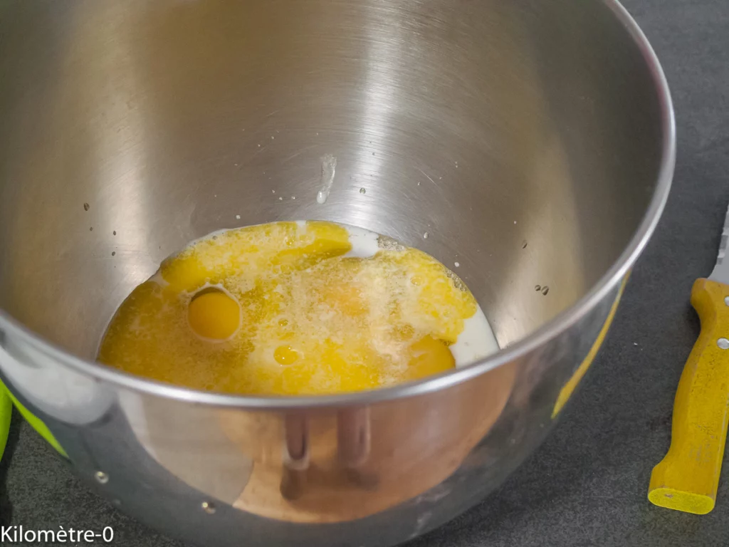 Banana bread à la farine de lupin et de petit épeautre - Étape 2