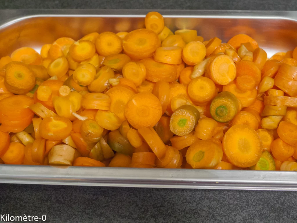 Clafoutis aux carottes et fines herbes - Étape 2