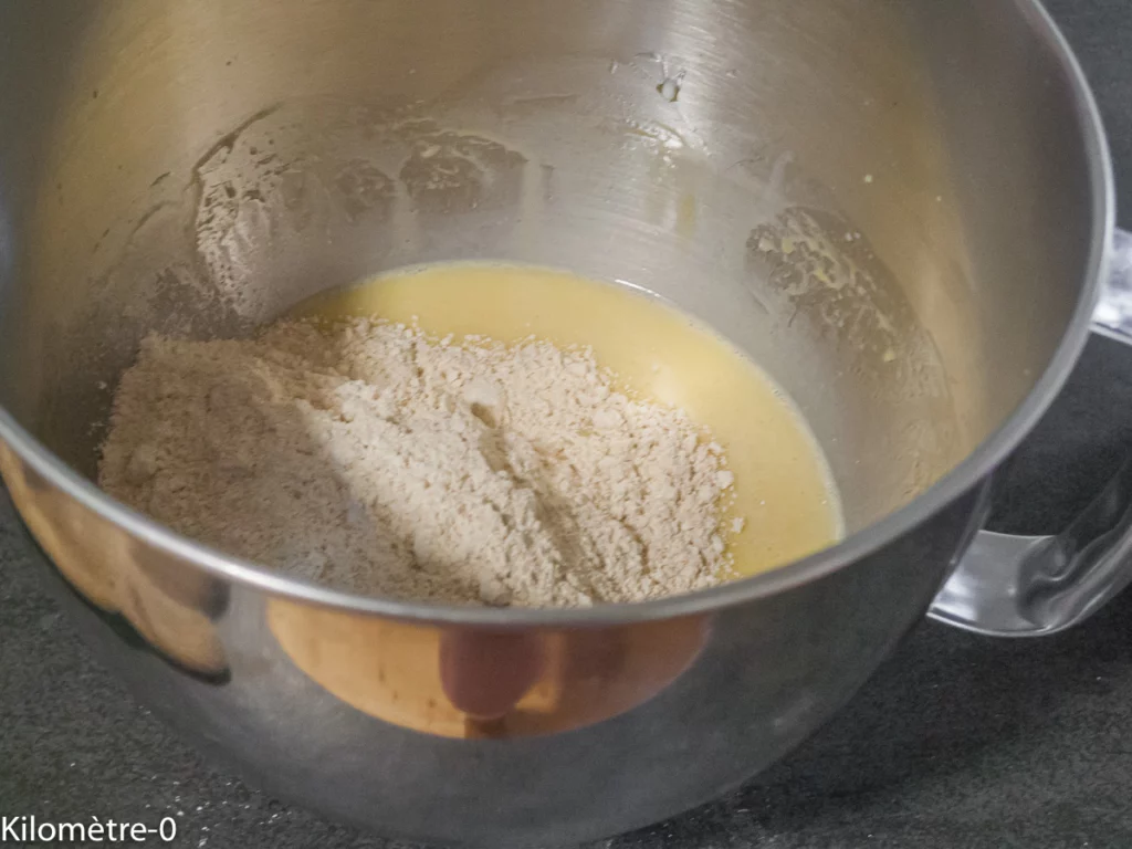 Cake aux orties, tomates confites et parmesan - Étape 3