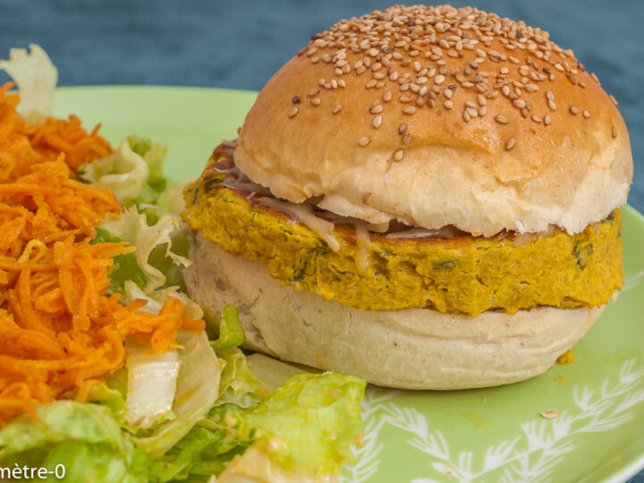 Burger aux pois chiches — étape 8