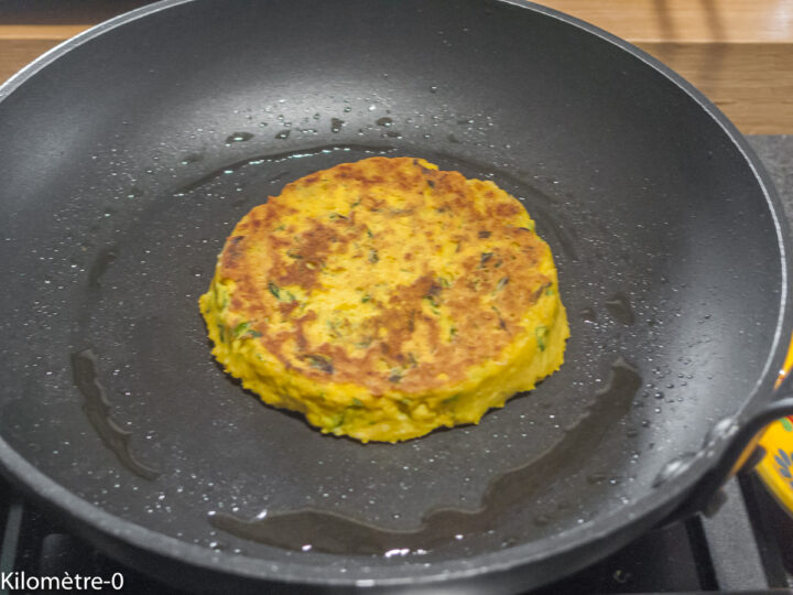 Burger aux pois chiches — étape 7