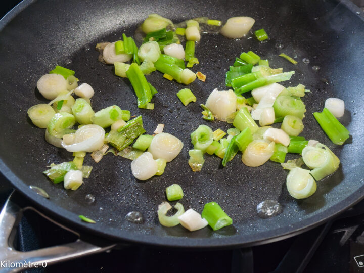 Chakchouka aux olives et pommes de terre sautées — étape 3
