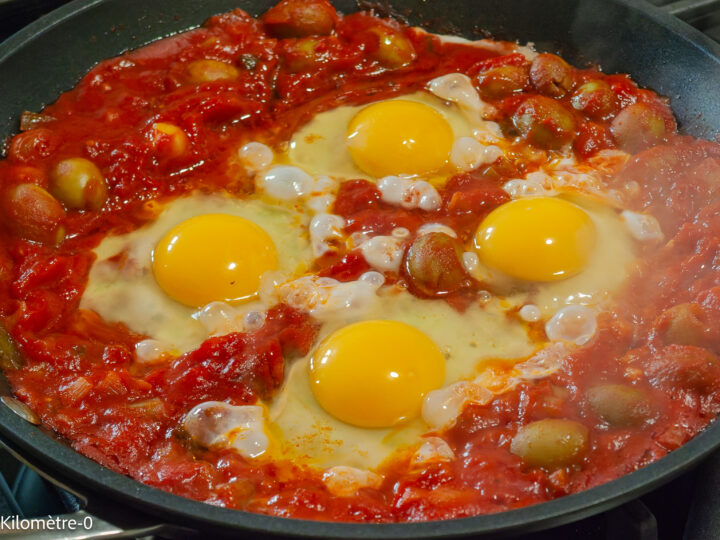 Chakchouka aux olives et pommes de terre sautées — étape 9