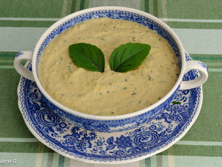 Pâtes au houmous de basilic — étape 5