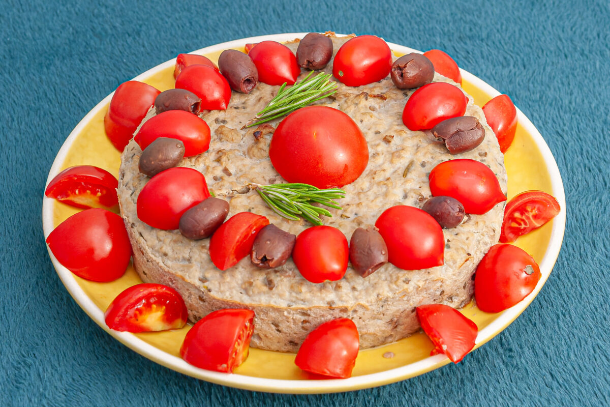 Recette sans gluten de mousse d’aubergines — romarin et ricotta
