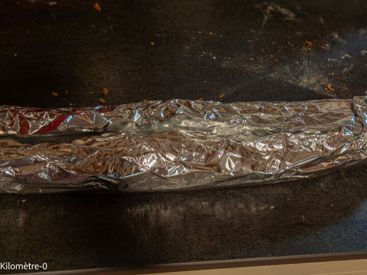 Baguette farcie lardons emmental : étape 7 — Préchauffez le four à 180°.