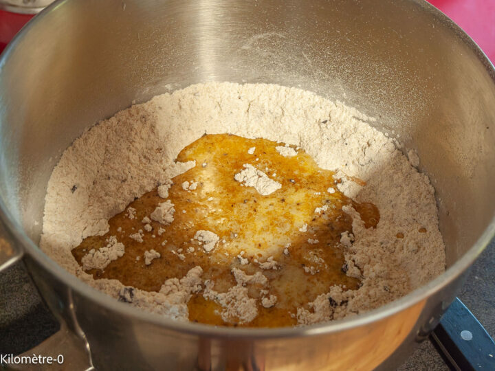 Préparation de cookies aux pépites de chocolat, étape 5 sur 9